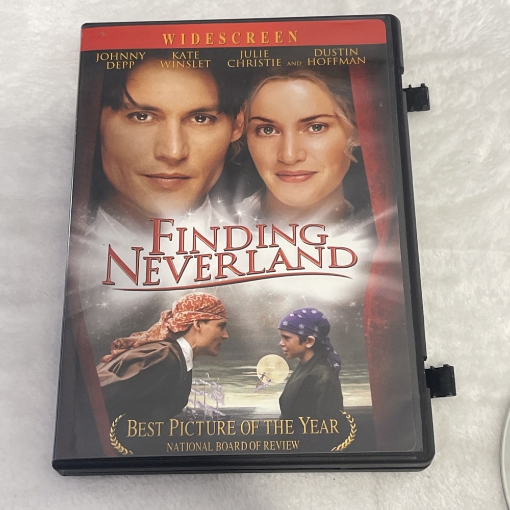 Finding Neverland (DVD, 2005, Widescreen) Johnny Depp Kate Winslet